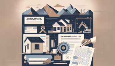 Colorado Homestead Exemption & Mechanics' Liens